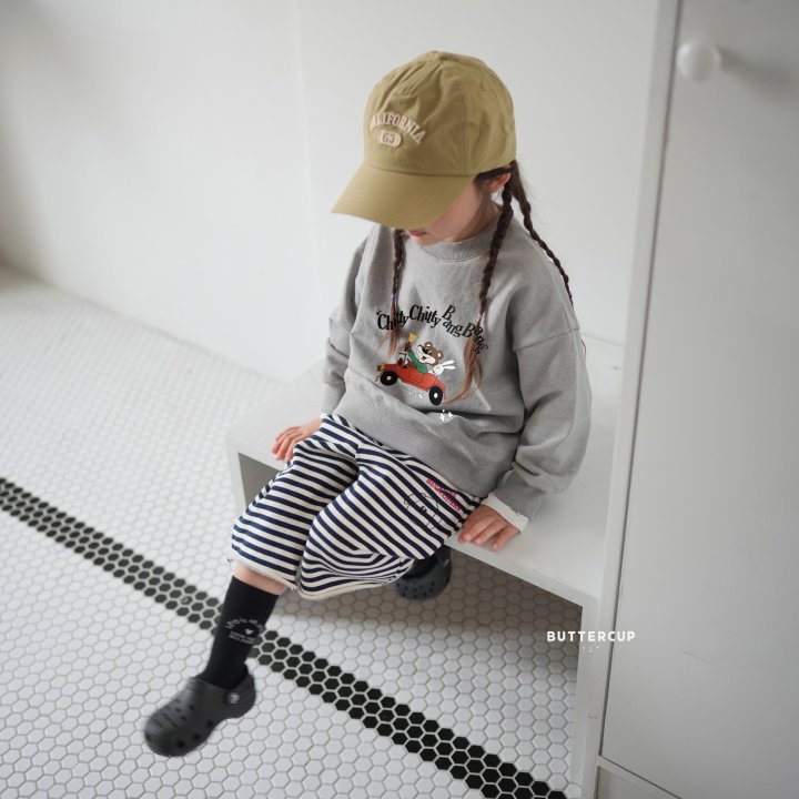 Buttercup - Korean Children Fashion - #littlefashionista - Bang Bang Pigment Sweatshirts - 4