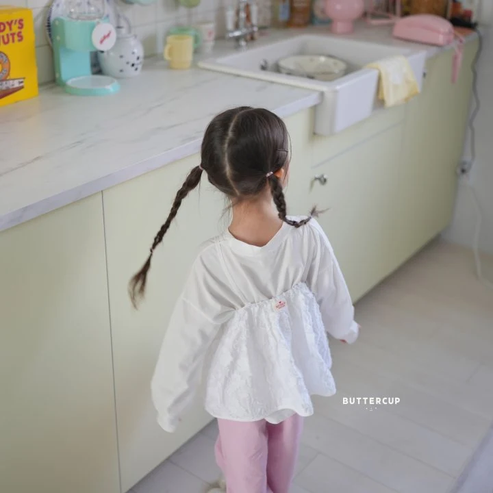 Buttercup - Korean Children Fashion - #magicofchildhood - Layered Flower Top - 3