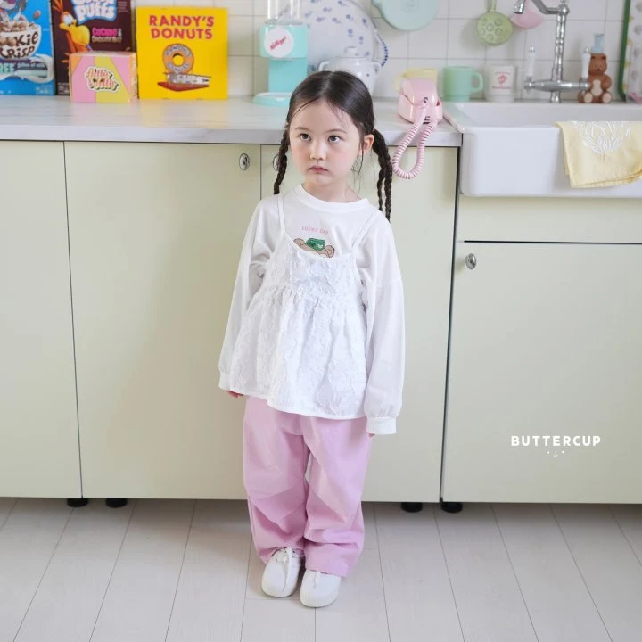Buttercup - Korean Children Fashion - #magicofchildhood - Layered Flower Top - 4