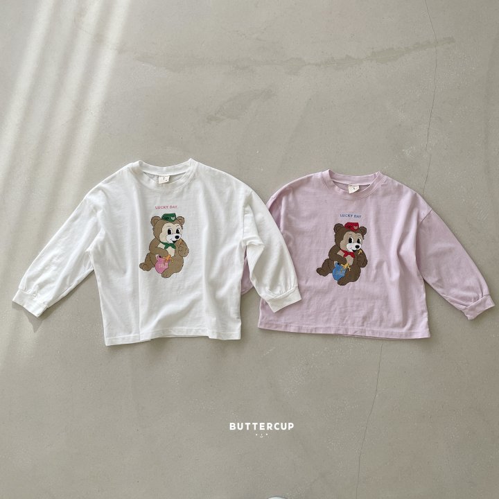 Buttercup - Korean Children Fashion - #minifashionista - Honey Bear Tee