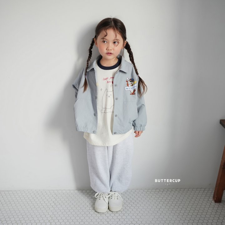 Buttercup - Korean Children Fashion - #prettylittlegirls - Ribbon Bear Ball Wind Jumper - 10