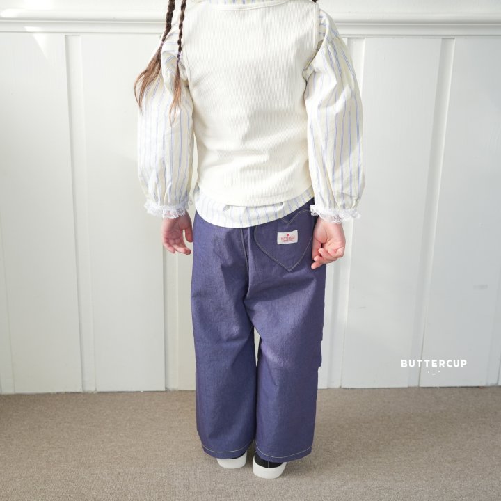 Buttercup - Korean Children Fashion - #minifashionista - Ribbon Rib Layered Tee - 4