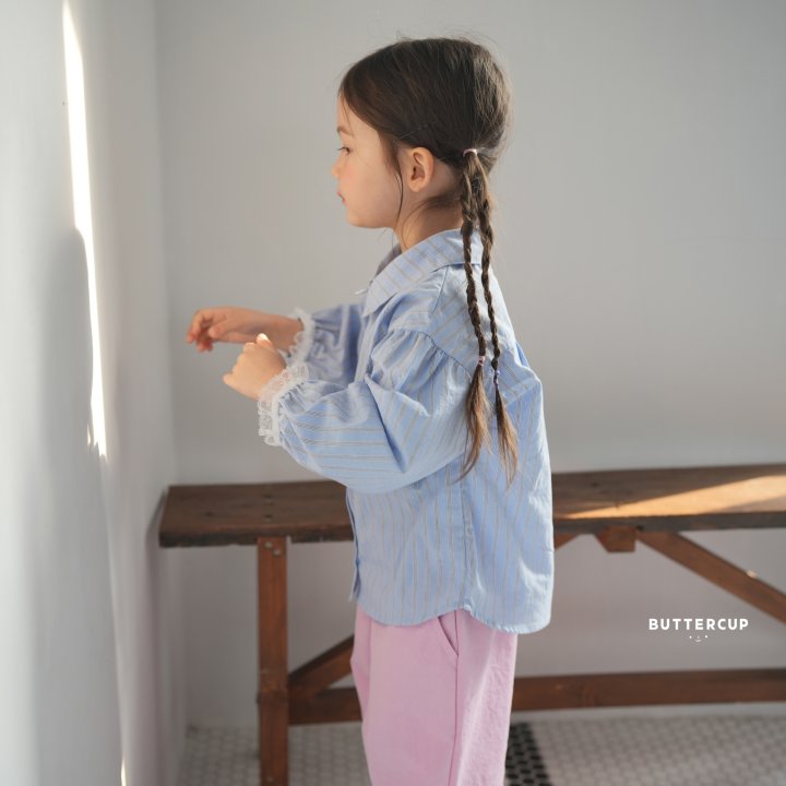 Buttercup - Korean Children Fashion - #stylishchildhood - Mono Stand Blouse - 3
