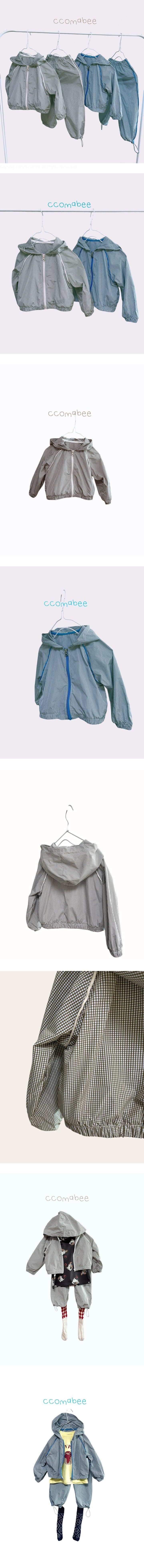 Ccomabee - Korean Children Fashion - #littlefashionista - Checked Jacket