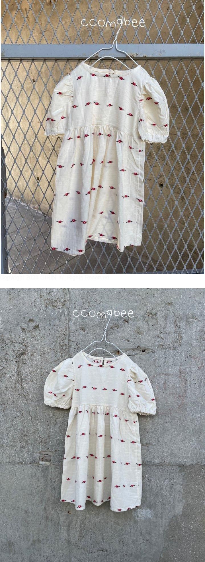 Ccomabee - Korean Children Fashion - #minifashionista - Rose One-piece