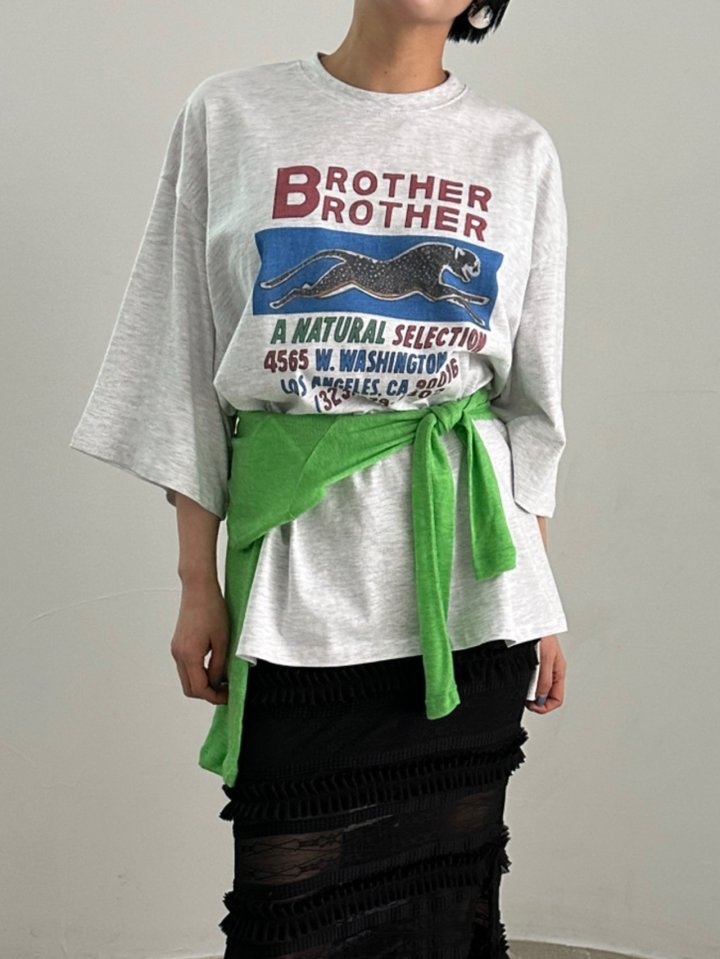 Chavi - Korean Women Fashion - #momslook - Cheetah Tee - 9