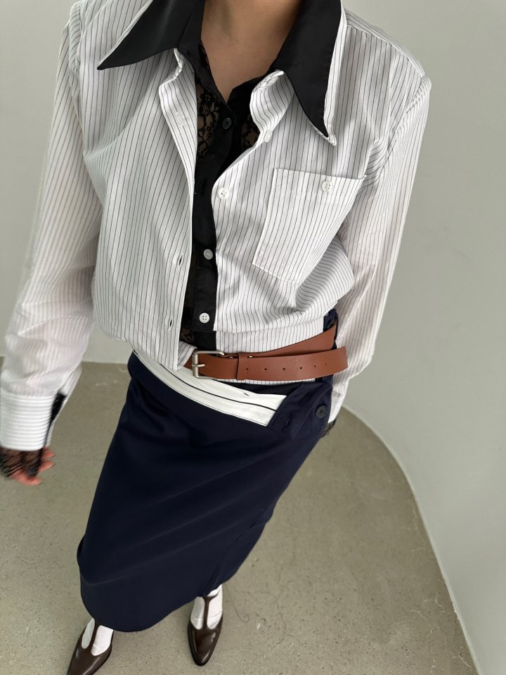 Chavi - Korean Women Fashion - #momslook - Double Lace Shirt - 2