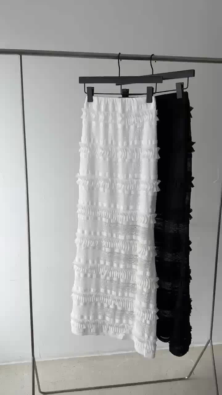 Chavi - Korean Women Fashion - #vintagekidsstyle - Frill Lace Skirt - 4