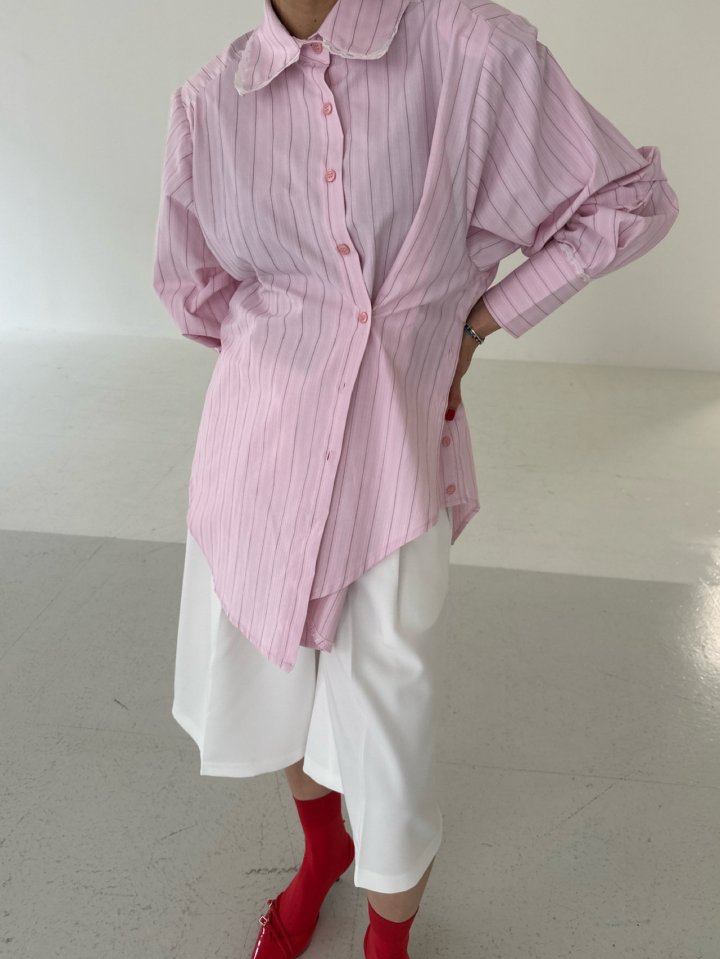 Chavi - Korean Women Fashion - #vintagekidsstyle - Jelly Shirt - 4