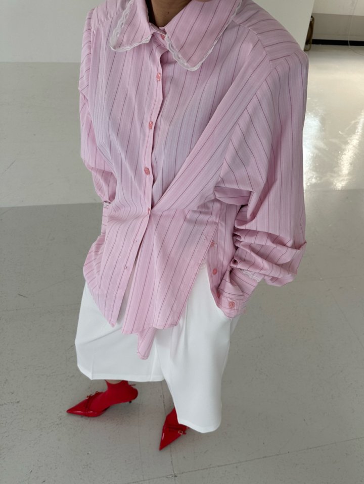 Chavi - Korean Women Fashion - #restrostyle - Jelly Shirt - 5