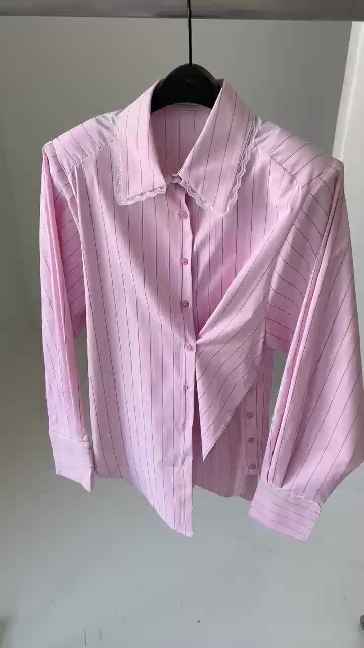 Chavi - Korean Women Fashion - #romanticstyle - Jelly Shirt - 8