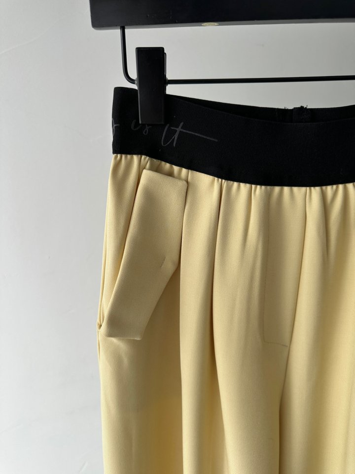 Chavi - Korean Women Fashion - #thatsdarling - Band Wide Slacks - 3
