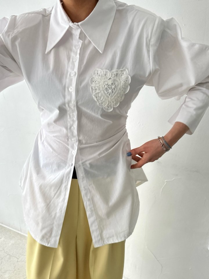 Chavi - Korean Women Fashion - #thelittlethings - Heart Shirt - 10