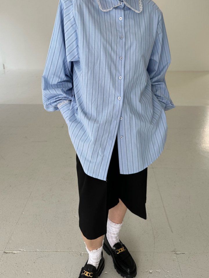 Chavi - Korean Women Fashion - #vintageinspired - Jelly Shirt - 4