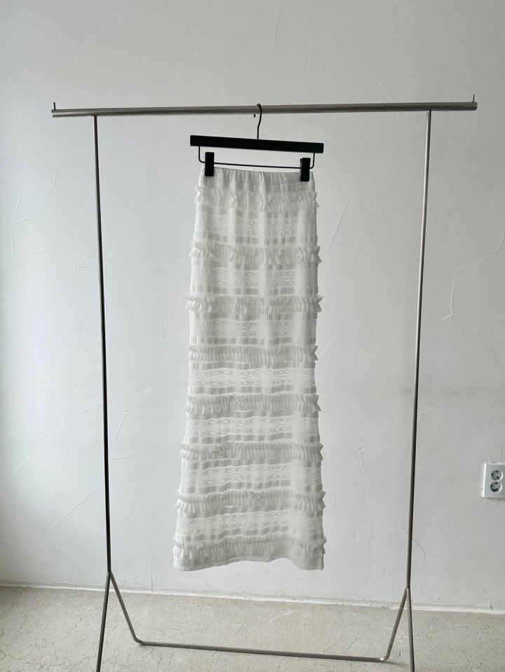 Chavi - Korean Women Fashion - #womensfashion - Frill Lace Skirt