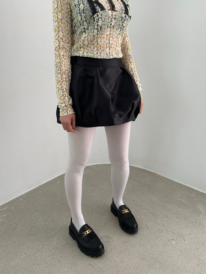 Chavi - Korean Women Fashion - #womensfashion - Balloon Mini Skirt - 9