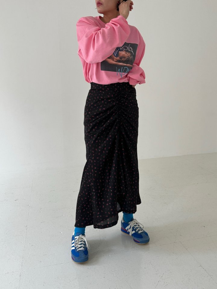 Chavi - Korean Women Fashion - #womensfashion - Rose Satin Skirt - 6