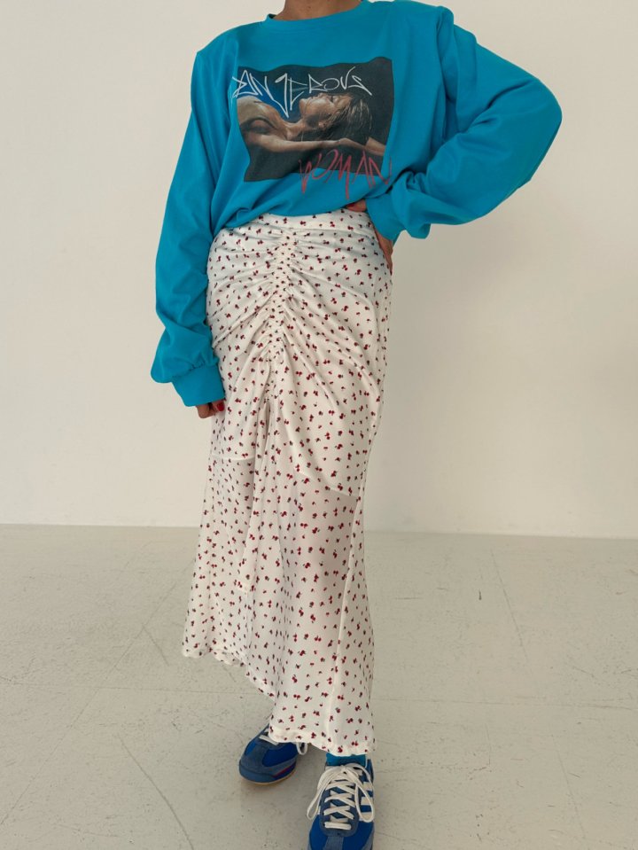 Chavi - Korean Women Fashion - #womensfashion - Rose Satin Skirt
