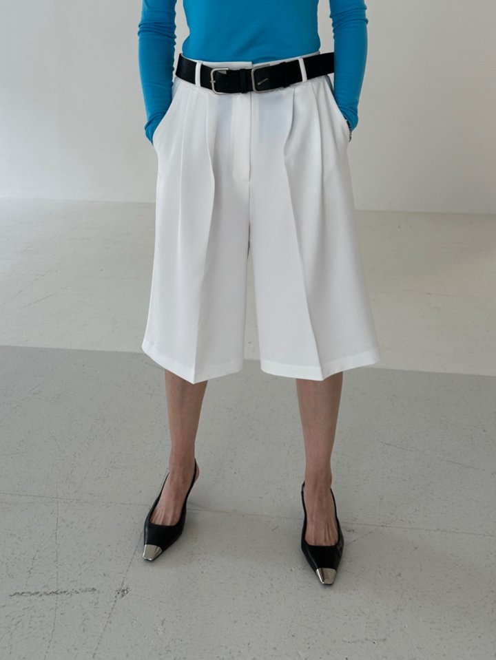 Chavi - Korean Women Fashion - #womensfashion - Lace Bermuda Pants - 6