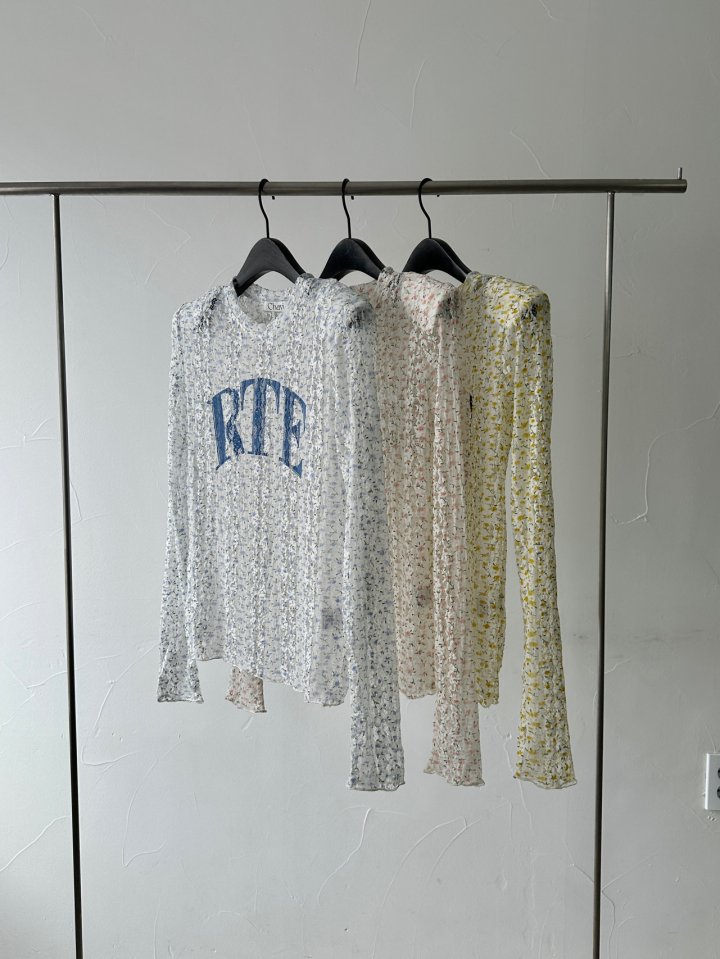 Chavi - Korean Women Fashion - #womensfashion - Flower Lace Tee - 5
