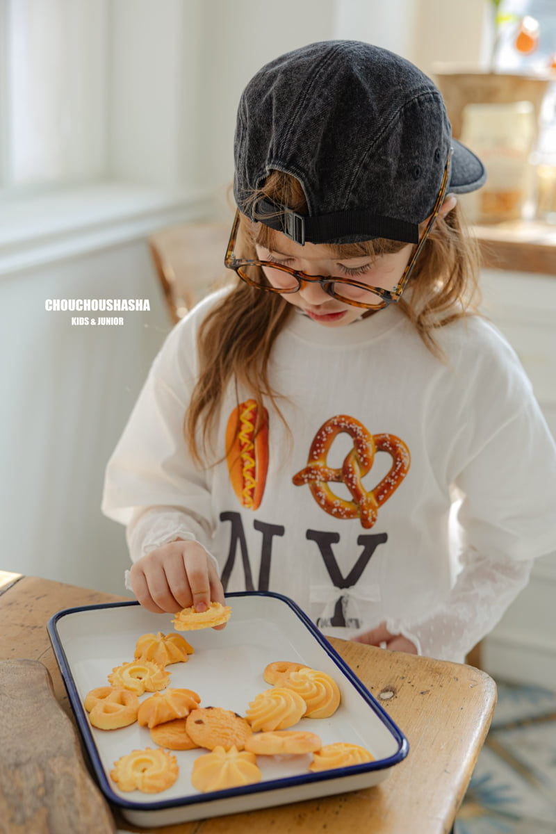 Chouchou Shasha - Korean Children Fashion - #Kfashion4kids - New York Hot Dog Tee