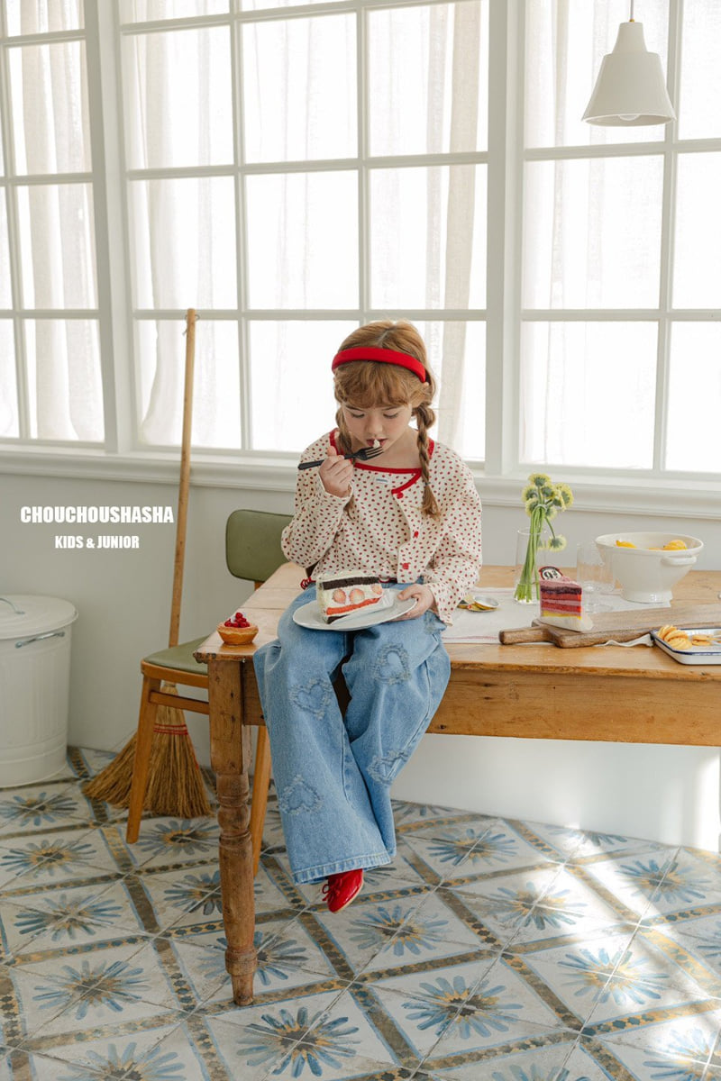 Chouchou Shasha - Korean Children Fashion - #Kfashion4kids - Lovely Denim Pants - 10