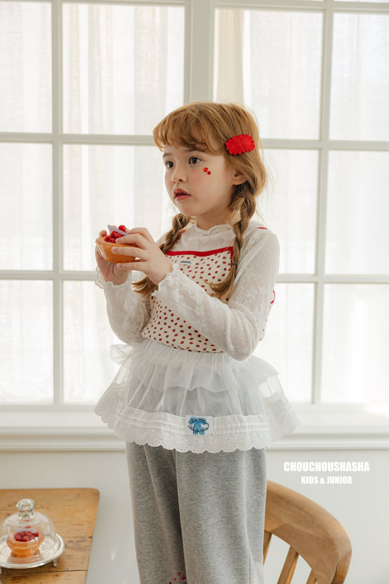 Chouchou Shasha - Korean Children Fashion - #childofig - Shasha Layered Skirt - 7