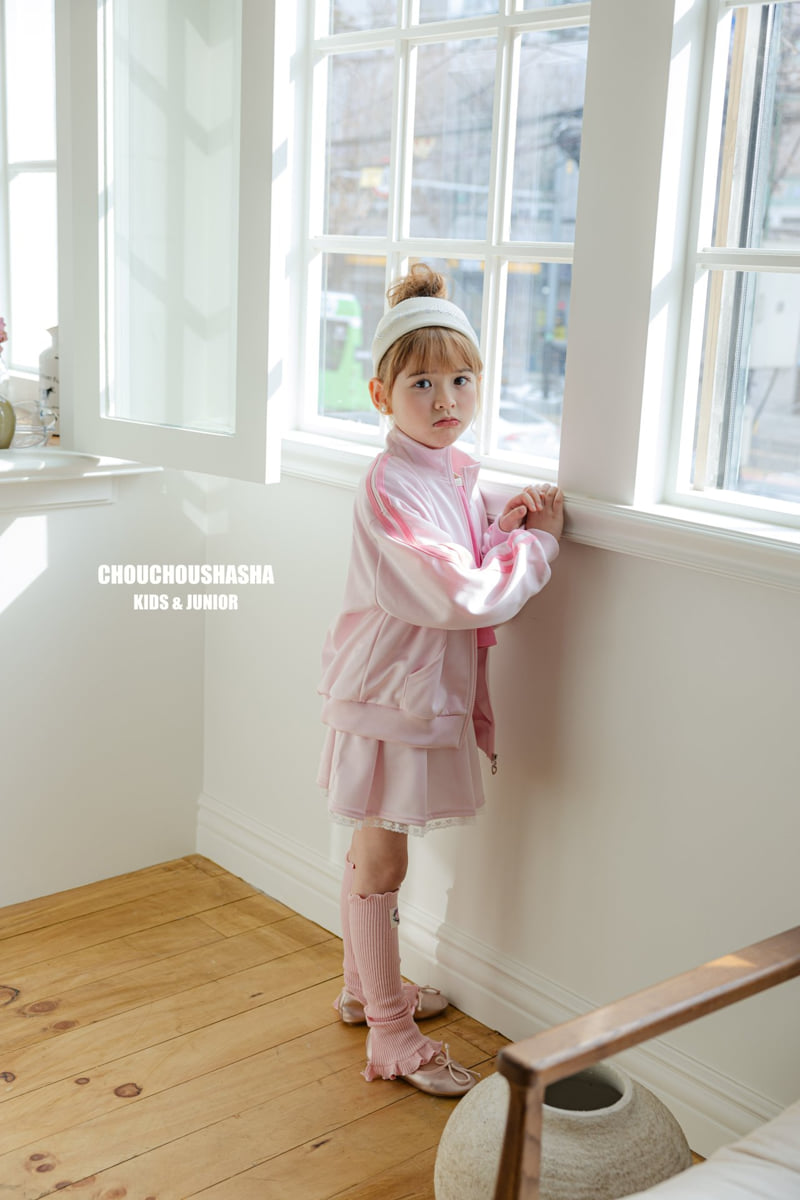 Chouchou Shasha - Korean Children Fashion - #childrensboutique - 99 Girl Training Jumper - 6