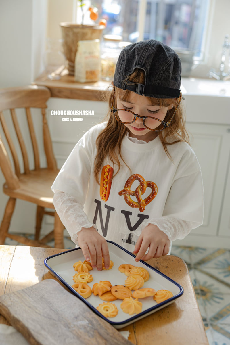 Chouchou Shasha - Korean Children Fashion - #discoveringself - New York Hot Dog Tee - 10