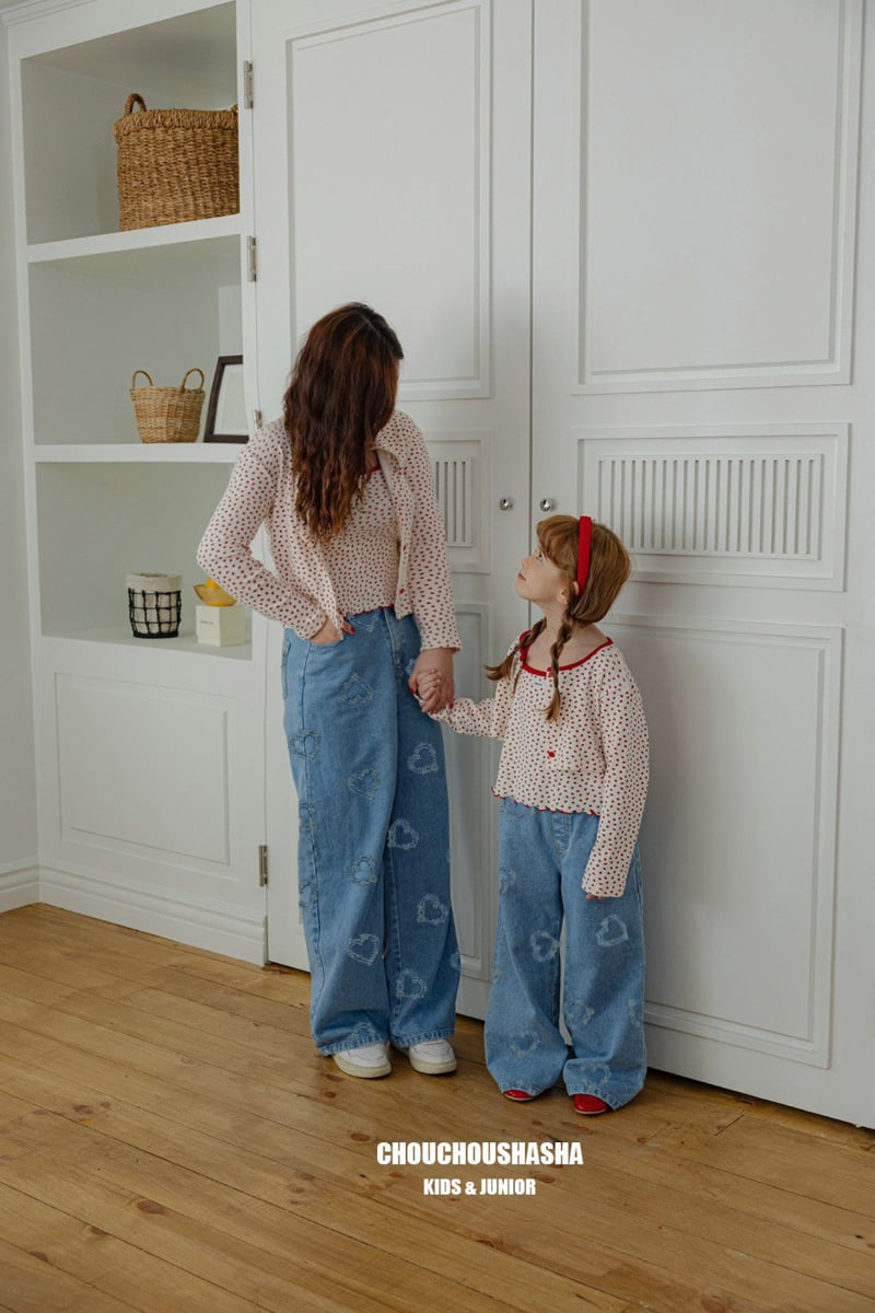 Chouchou Shasha - Korean Children Fashion - #discoveringself - Lovely Denim Pants MOM