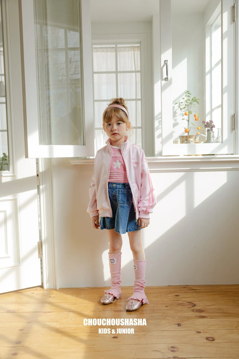 Chouchou Shasha - Korean Children Fashion - #discoveringself - Denim Pleated Pants - 8