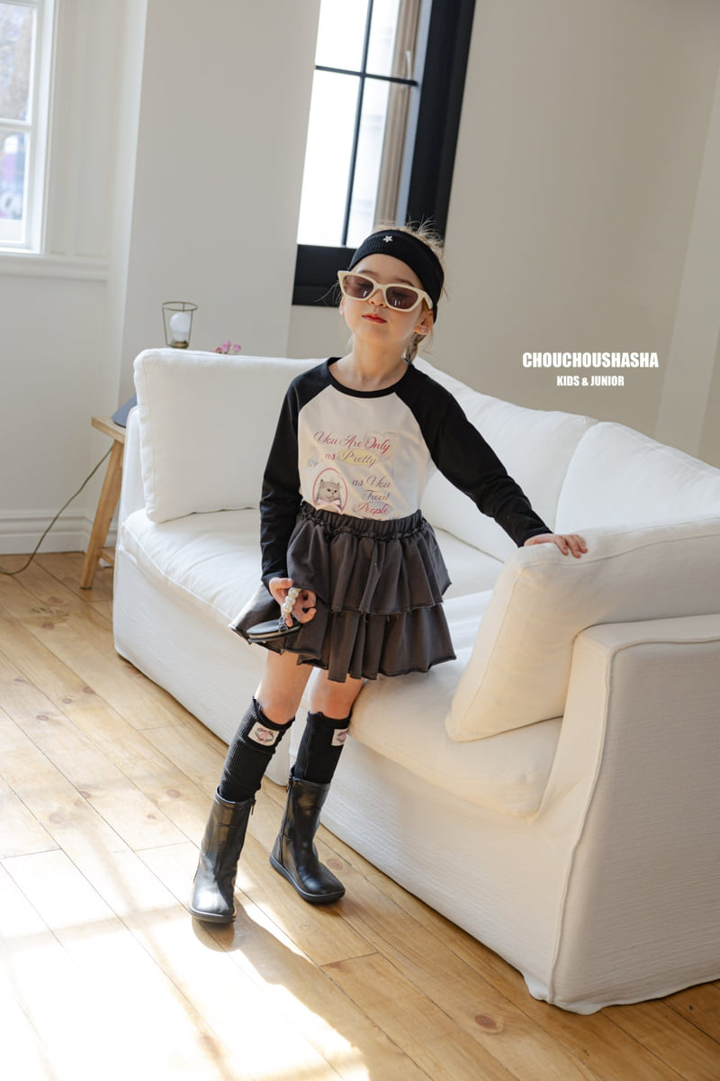 Chouchou Shasha - Korean Children Fashion - #kidsshorts - Cancan Skirt - 3