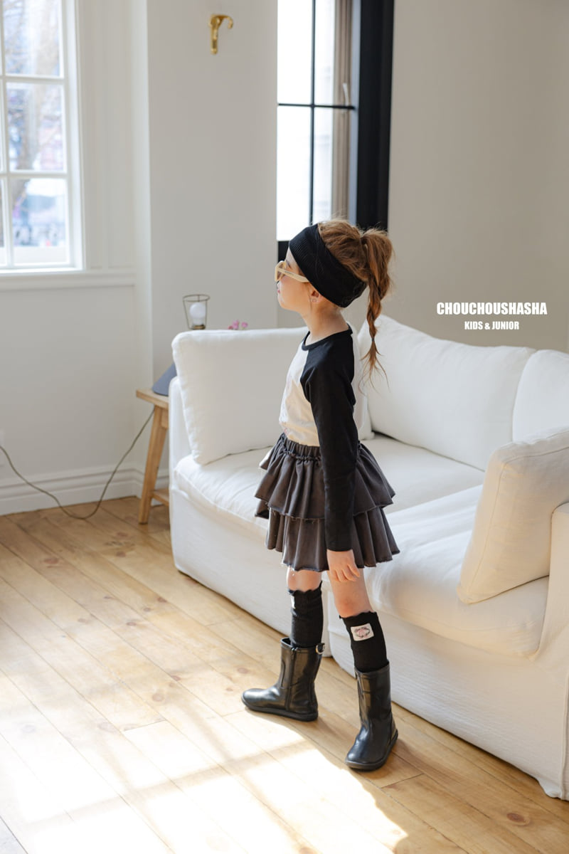 Chouchou Shasha - Korean Children Fashion - #kidsshorts - Cancan Skirt - 4