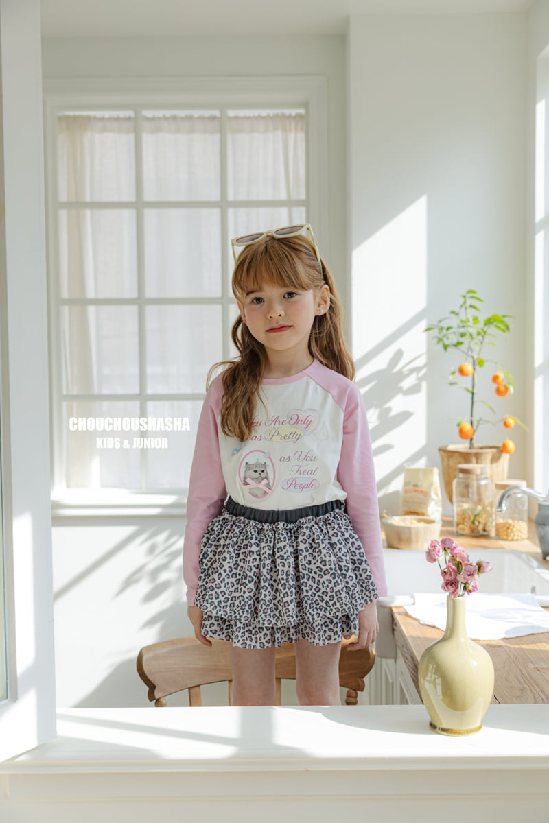 Chouchou Shasha - Korean Children Fashion - #kidsstore - Pretty Tee - 10