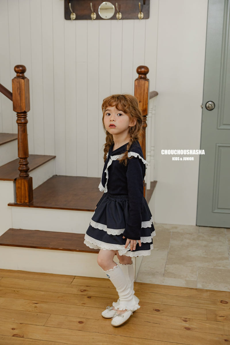 Chouchou Shasha - Korean Children Fashion - #kidzfashiontrend - Emily Lace Pants - 10