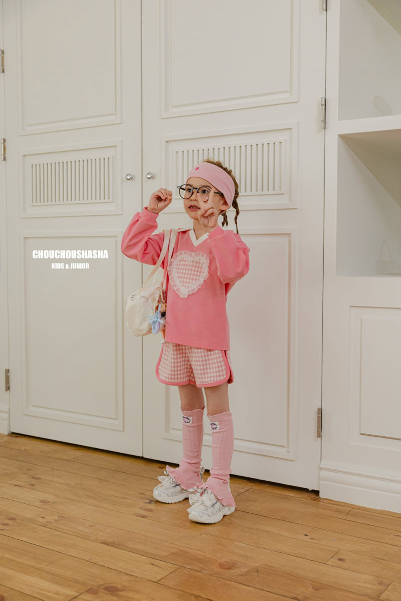 Chouchou Shasha - Korean Children Fashion - #Kfashion4kids - Heart Set - 4