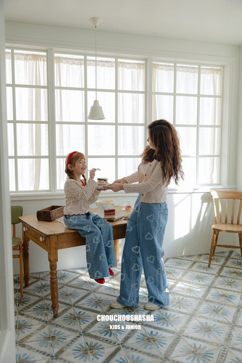 Chouchou Shasha - Korean Children Fashion - #magicofchildhood - Lovely Denim Pants MOM - 8