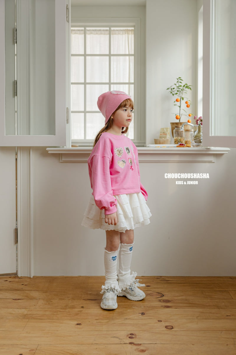 Chouchou Shasha - Korean Children Fashion - #minifashionista - Rosy Sweatshirts Tee - 3