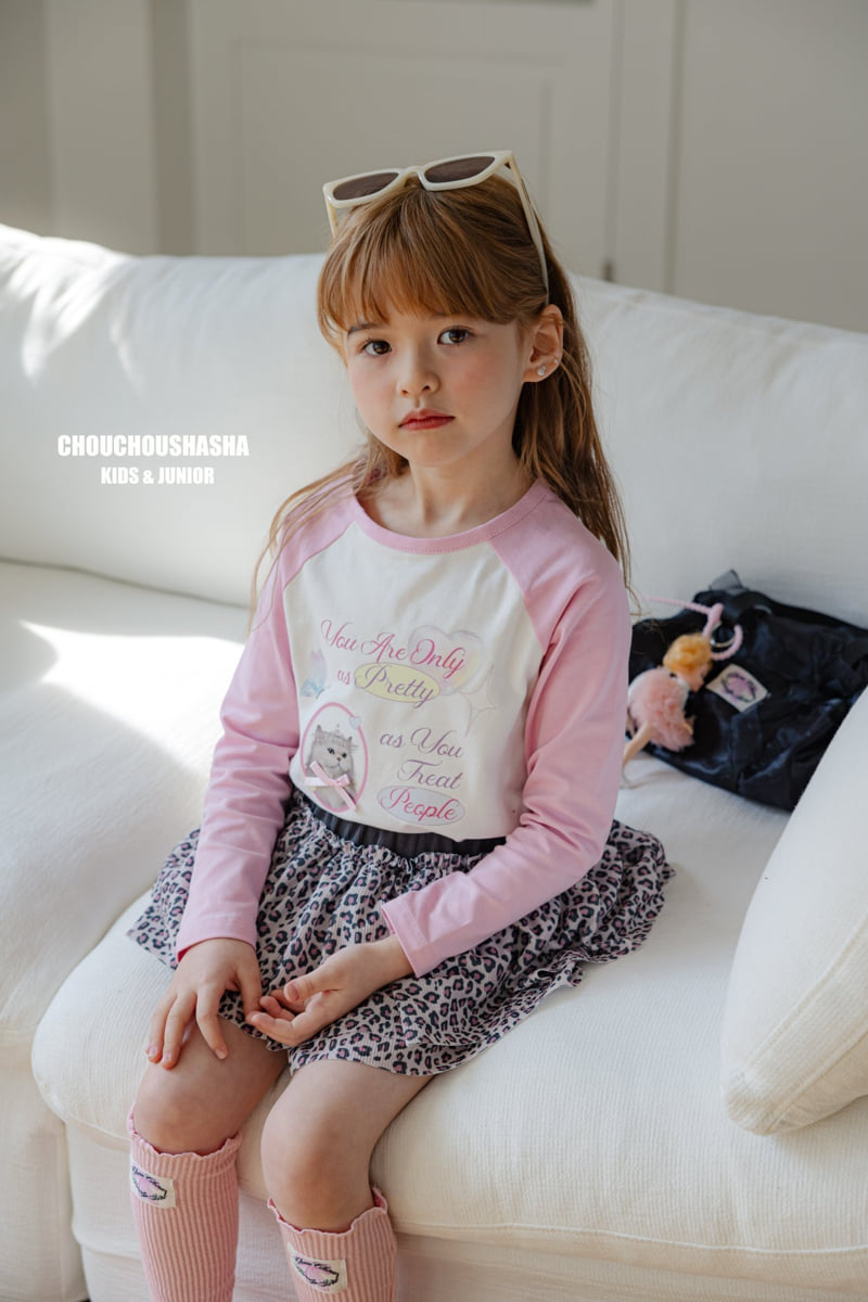 Chouchou Shasha - Korean Children Fashion - #minifashionista - Pretty Tee