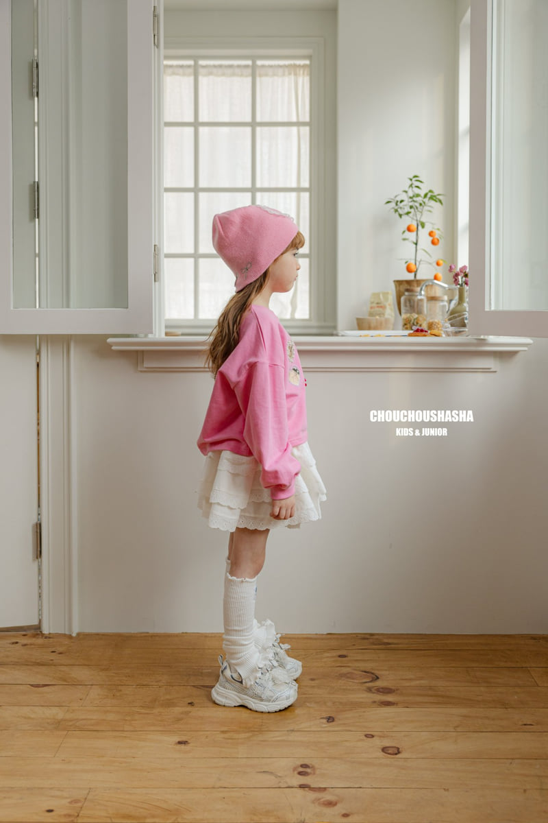 Chouchou Shasha - Korean Children Fashion - #minifashionista - Rosy Sweatshirts Tee - 4
