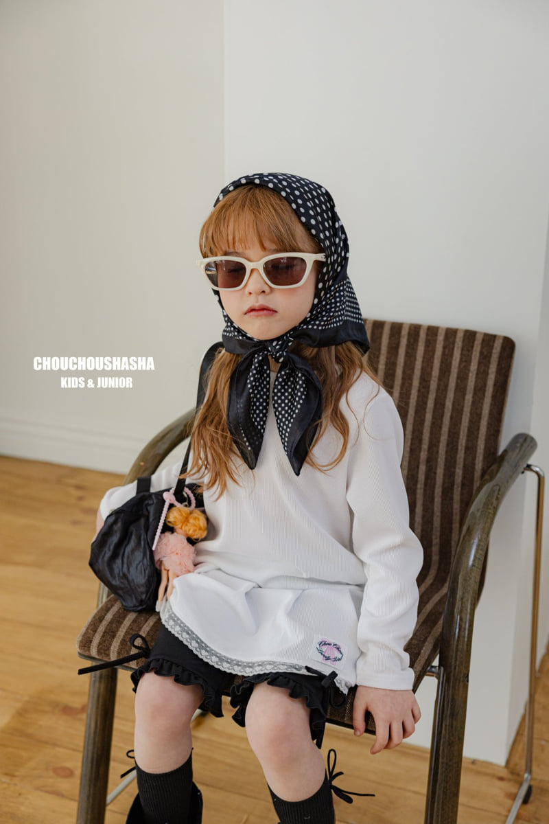 Chouchou Shasha - Korean Children Fashion - #stylishchildhood - Chou Wrinkle Long Tee - 8