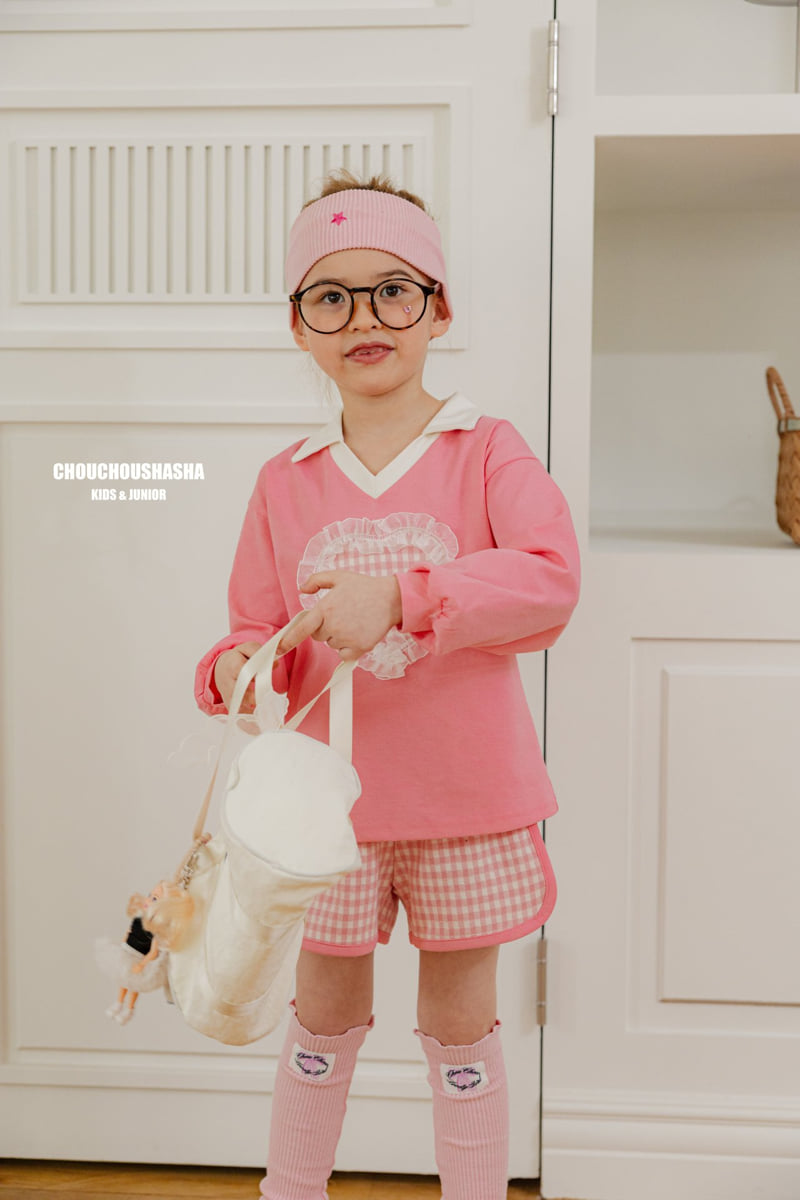 Chouchou Shasha - Korean Children Fashion - #todddlerfashion - Heart Set - 8
