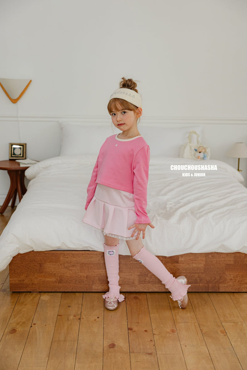 Chouchou Shasha - Korean Children Fashion - #todddlerfashion - Girl Pleated Skirt - 7