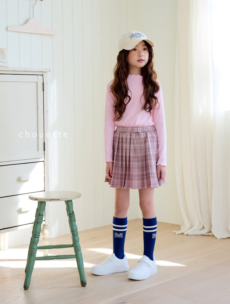 Chouette - Korean Children Fashion - #kidzfashiontrend - Ripple Rib Tee - 4
