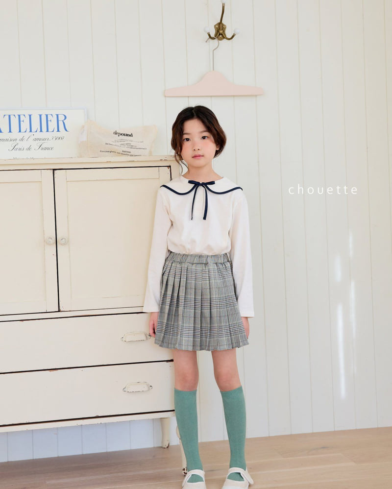 Chouette - Korean Children Fashion - #childofig - School Pleats Skirt - 10