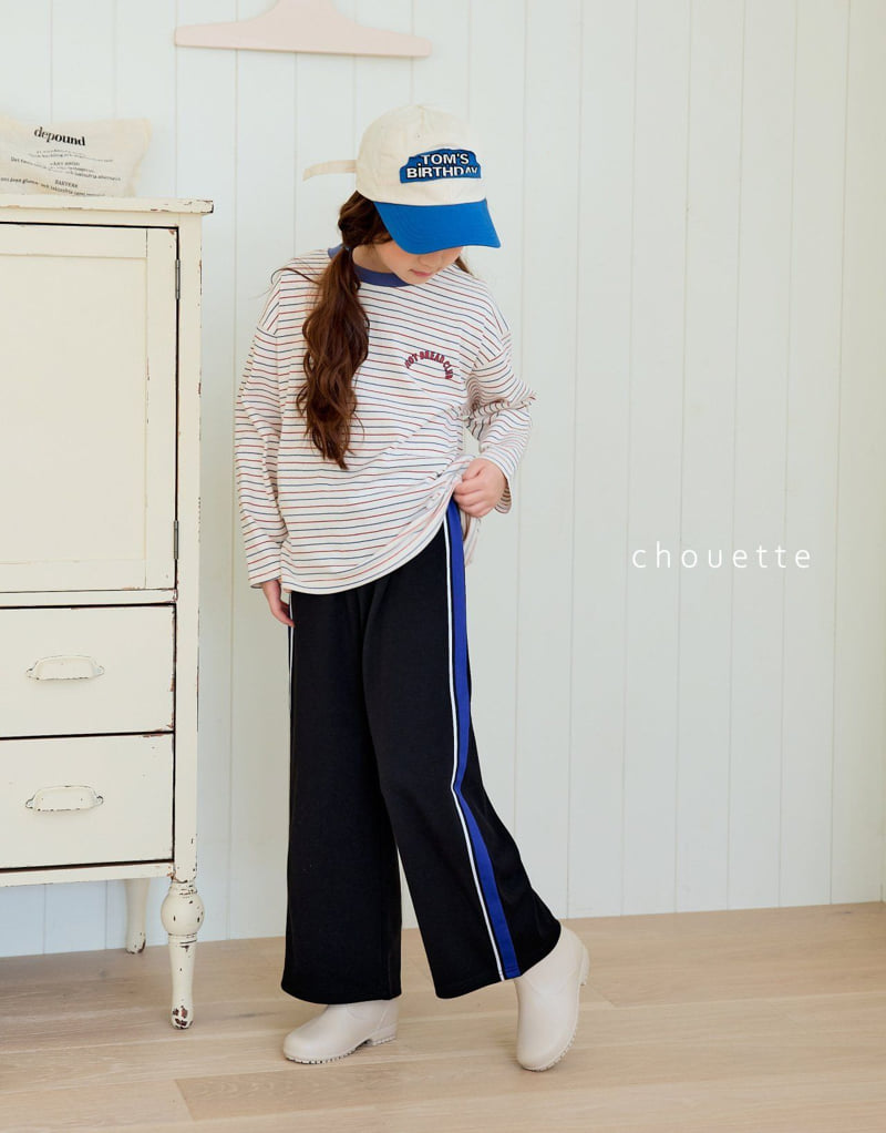 Chouette - Korean Children Fashion - #childrensboutique - Riding Wide Pants - 5