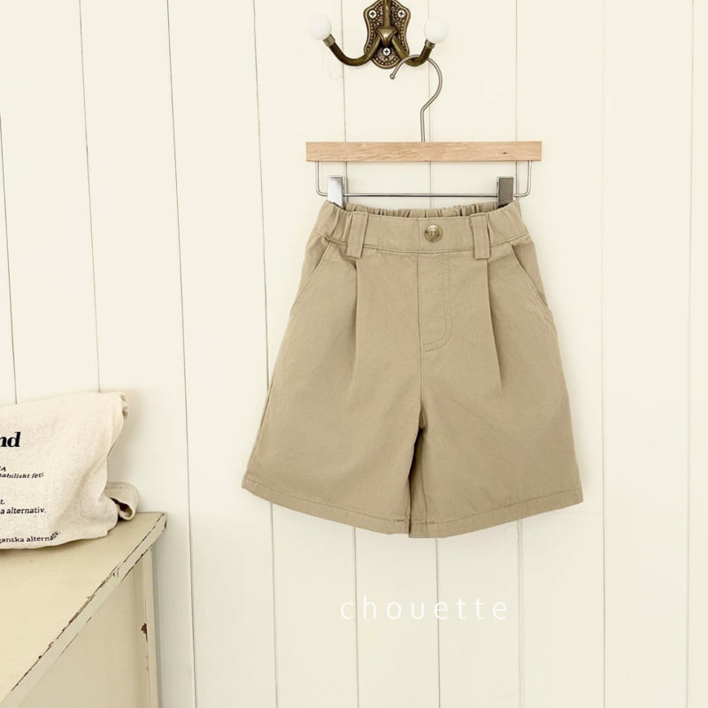 Chouette - Korean Children Fashion - #childrensboutique - Work Bermuda Pants