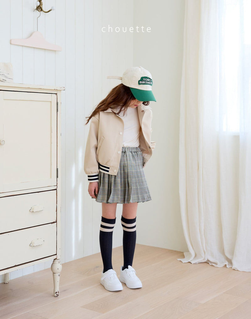 Chouette - Korean Children Fashion - #discoveringself - Varsity Collar Jumper - 8
