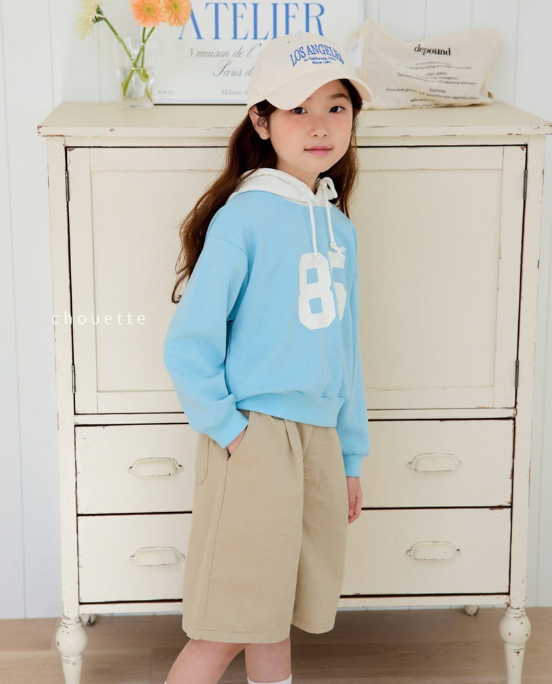 Chouette - Korean Children Fashion - #kidsshorts - 85 Hood Tee - 4