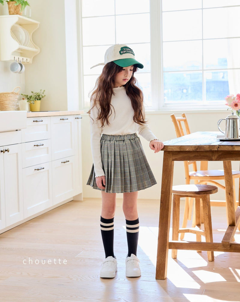 Chouette - Korean Children Fashion - #kidzfashiontrend - School Pleats Skirt